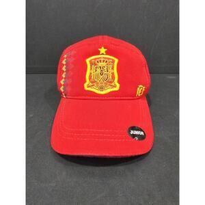Spain National Team Youth Cap La Roja Red 2010 World Cup Star NEW Rare